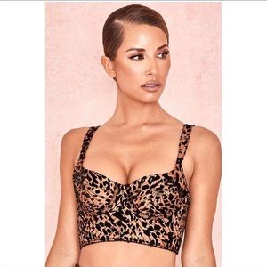 House of CB, London, leopard bralette